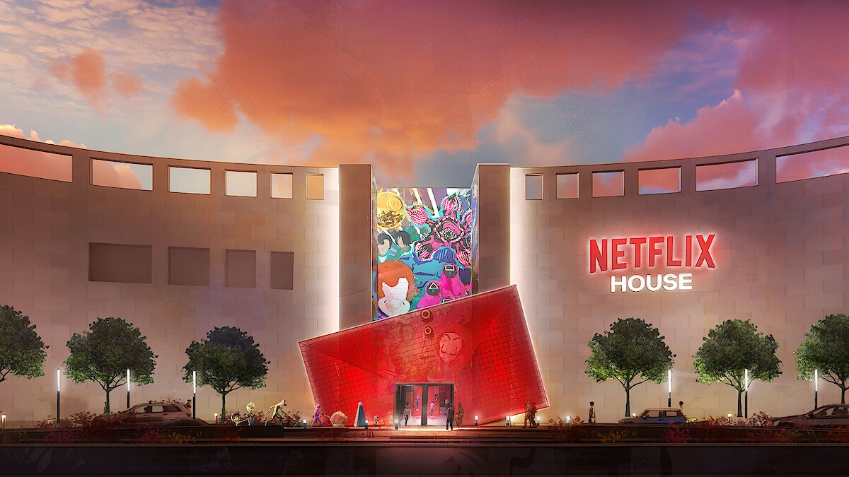 Netflix宣布2025年将开设“Netflix House”体验馆：带你走进《魷鱼游戏》和《怪奇物语》