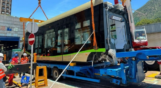 港鐵引進氫能低地台列車 於屯門車廠展開組裝及研究