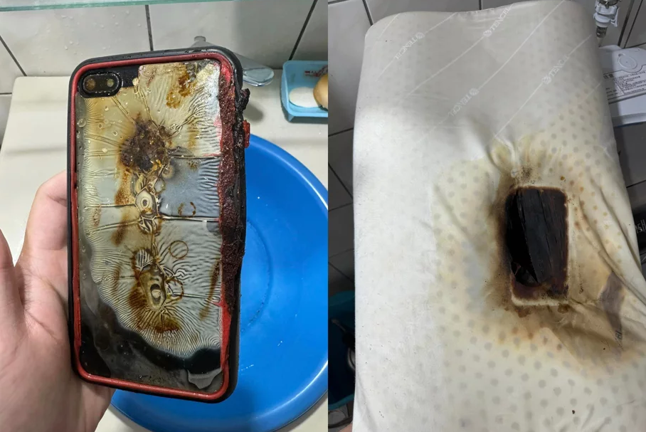 驚險一幕：iPhone 7 Plus 自燃險釀災，副廠電池惹禍