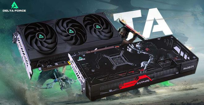 藍寶石攜手《三角洲行動》推出限定版Radeon RX 7700 XT顯卡