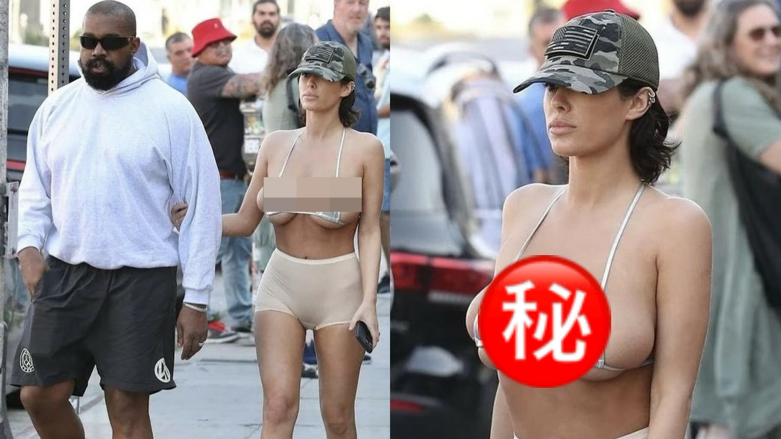 Kanye West夫婦驚艷亮相洛杉磯，新婚生活成矚目焦點